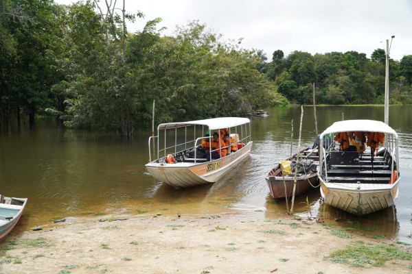 CUNIÃ - (CHEGADA) TRAVESSIA DO PORTO DO PAÇOCA (NÚCLEO PUPUNHA) ATÉ O NÚCLEO NEVES OU SILVA LOPES E ARAÚJO